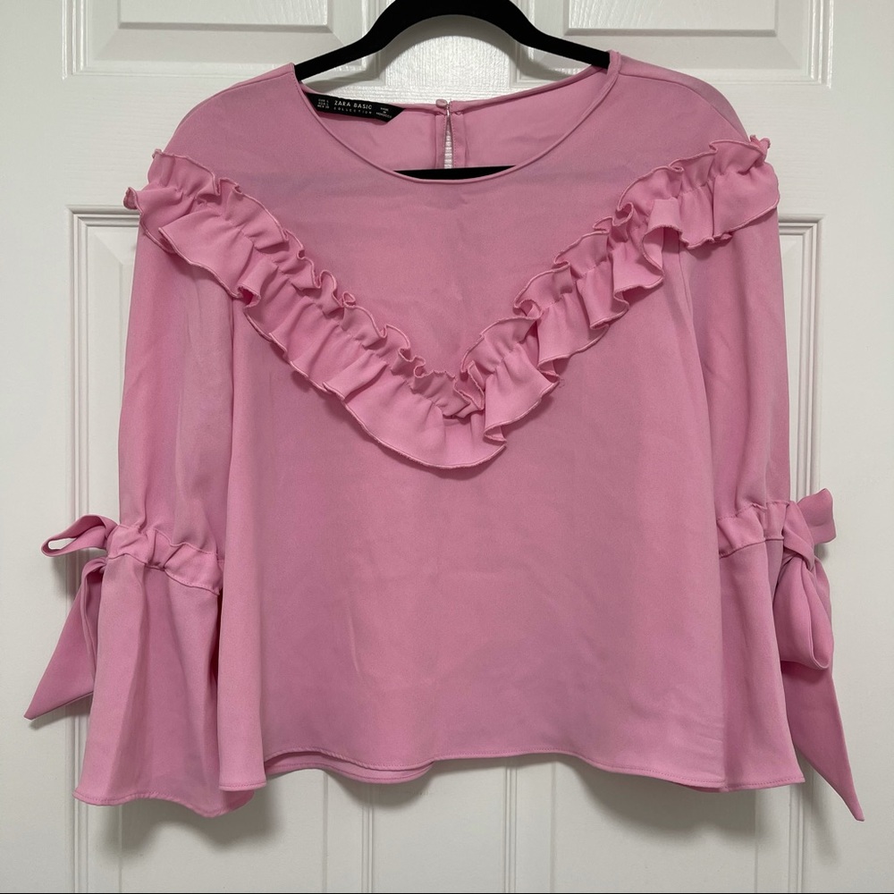 Zara Pink Blouse